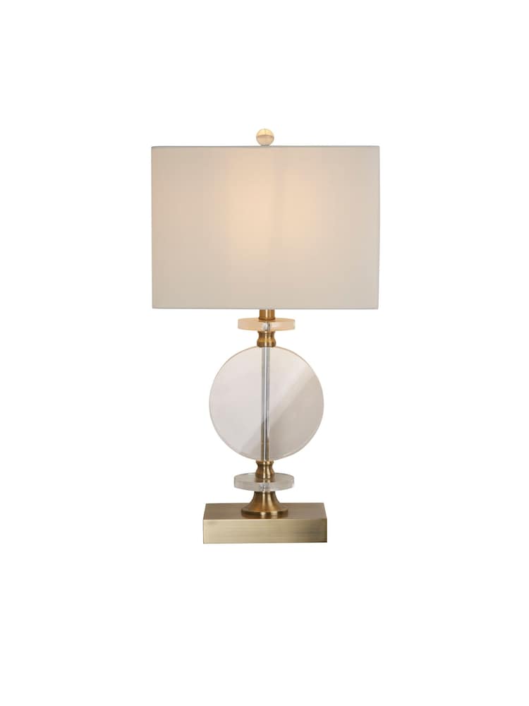 Searchlight Antique Brass Hornbeam Table Lamp - Image 2 of 4