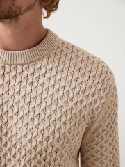 Neutral Regular Helix Cable Jumper - Image 4 of 7