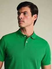 Charles Tyrwhitt Green Short Sleeve Cotton Stretch Pique Polo Shirt - Image 2 of 5
