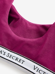 Victoria's Secret Fresh Jam Purple Cotton Wireless Scoop Bralette - Image 3 of 4