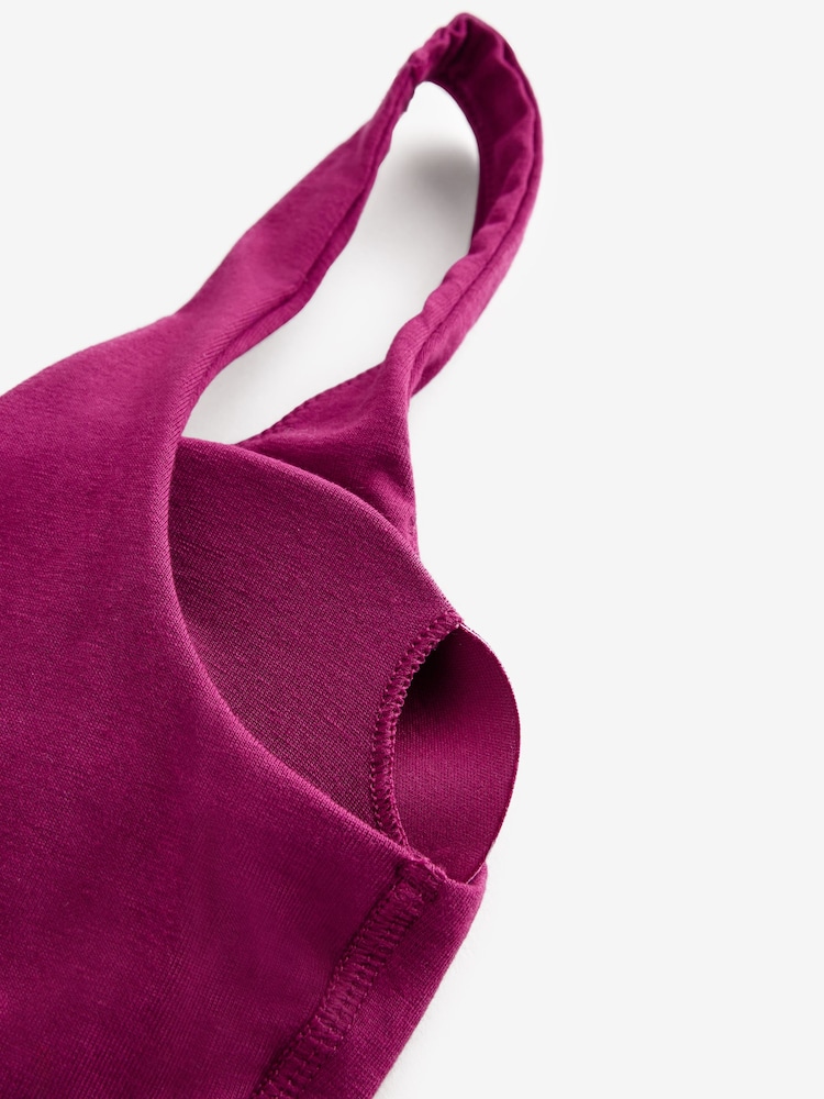 Victoria's Secret Fresh Jam Purple Cotton Wireless Scoop Bralette - Image 4 of 4 Victoria's Secret Fresh Jam Purple Cotton Wireless Scoop Bralette - Image 4 of 4