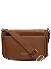 Braun - Pure Luxuries London Bree Umhängetasche aus Nappaleder - Bild 1 von 8