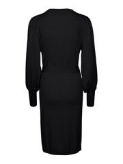 Kaffe Jess Long Sleeve Belted Knit Dress - Image 6 of 6
