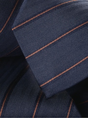 Charles Tyrwhitt Blue Silk Stripe Tie - Image 2 of 2