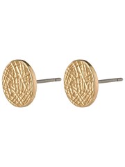 Plaqué or - Boucles d’oreilles PILGRIM Wynonna rustiques - Image 2 de 5