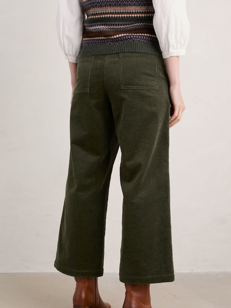 Seasalt Cornwall Asphodel Cord Trousers - Image 2 of 5 Seasalt Cornwall Asphodel Cord Trousers - Image 2 of 5