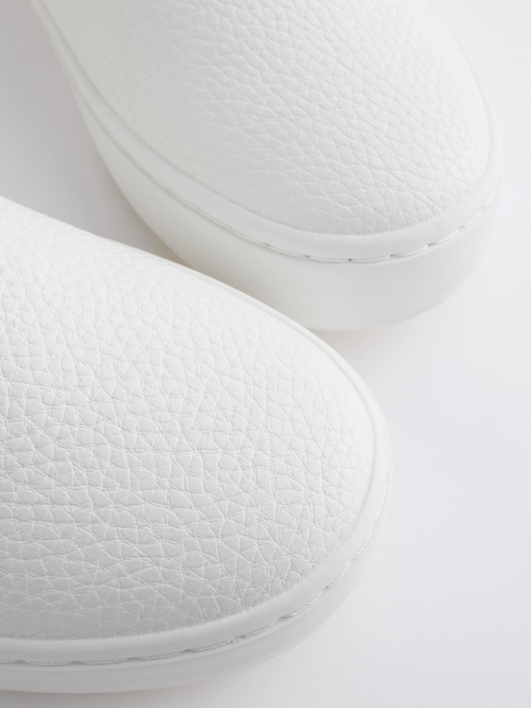 White Forever Comfort® Slip-On Star Trainers - Image 9 of 9