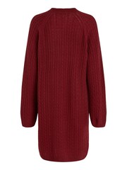 Tommy Hilfiger Red Cable Knit Dress - Image 5 of 6