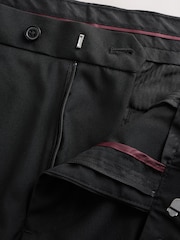 črna - Klasičen kroj - Raztegljive elegantne hlače - Slika 8 iz 9