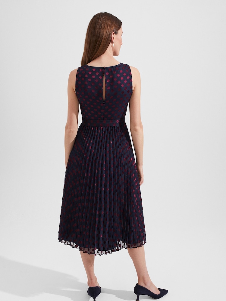 Hobbs Blue Petite Blythe Dress - Image 2 of 4