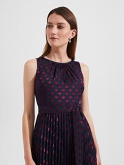 Hobbs Blue Petite Blythe Dress - Image 3 of 4