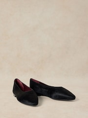 White Stuff Black Pointed Ballerinas - Image 3 of 4