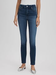 Good American Blue Good American Ultra High Skinny Jeans - Image 1 of 6
