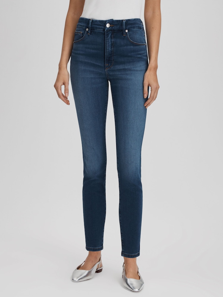 Good American Blue Good American Ultra High Skinny Jeans - Image 1 of 6