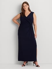 Lauren Ralph Lauren Curve Jersey Dress - Image 1 of 5