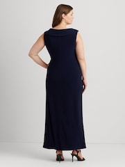 Lauren Ralph Lauren Curve Jersey Dress - Image 2 of 5