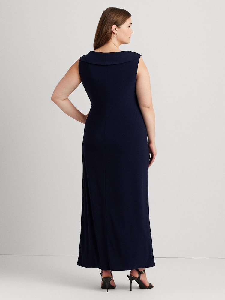Lauren Ralph Lauren Curve Jersey Dress - Image 2 of 5