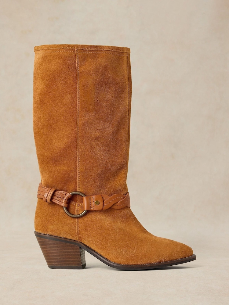 White Stuff Brown Savannah Slouch Boots - Image 1 of 4 White Stuff Brown Savannah Slouch Boots - Image 1 of 4