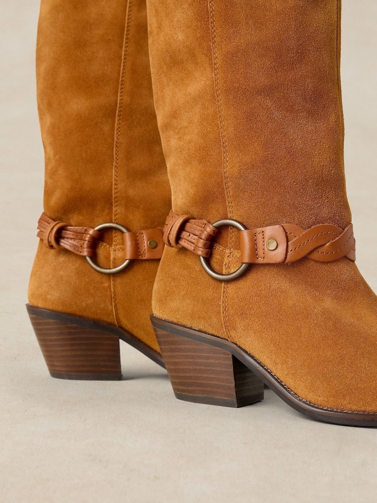 White Stuff Brown Savannah Slouch Boots - Image 4 of 4 White Stuff Brown Savannah Slouch Boots - Image 4 of 4