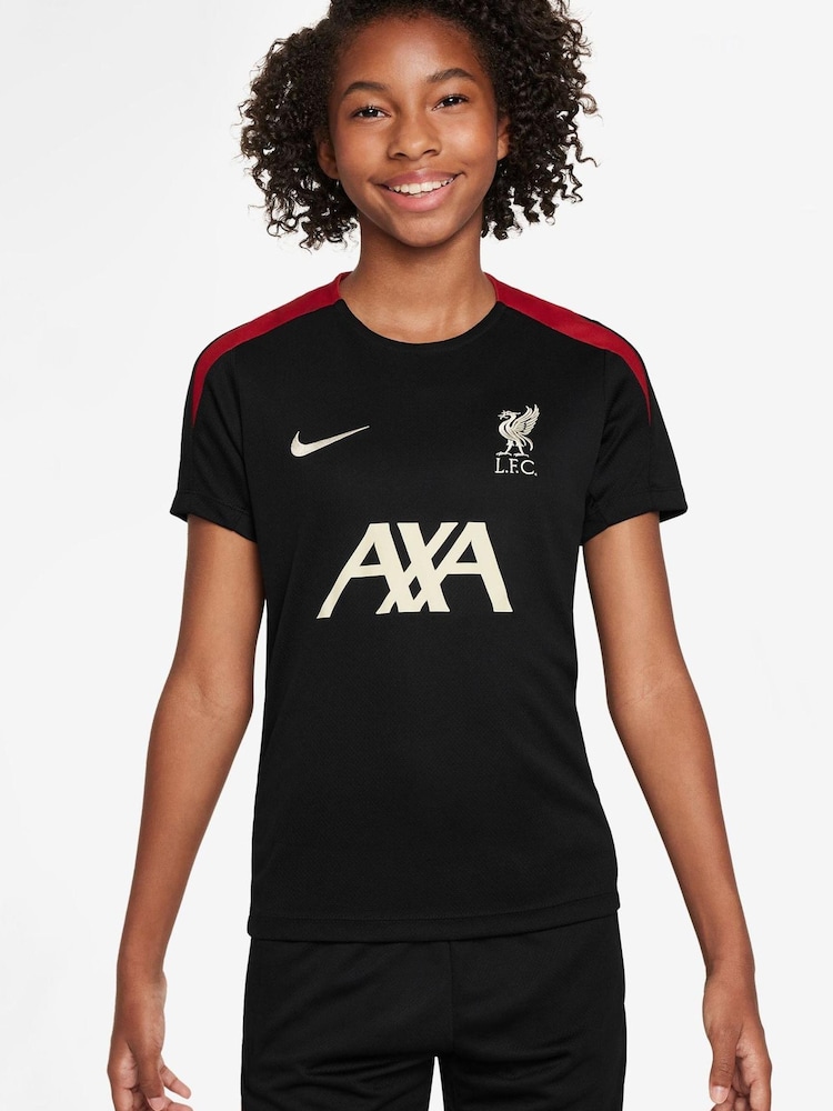 Nike Black Liverpool FC Strike Football Top - Image 1 of 8