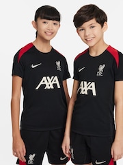 Nike Black Liverpool FC Strike Football Top - Image 6 of 8