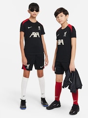 Nike Black Liverpool FC Strike Football Top - Image 8 of 8