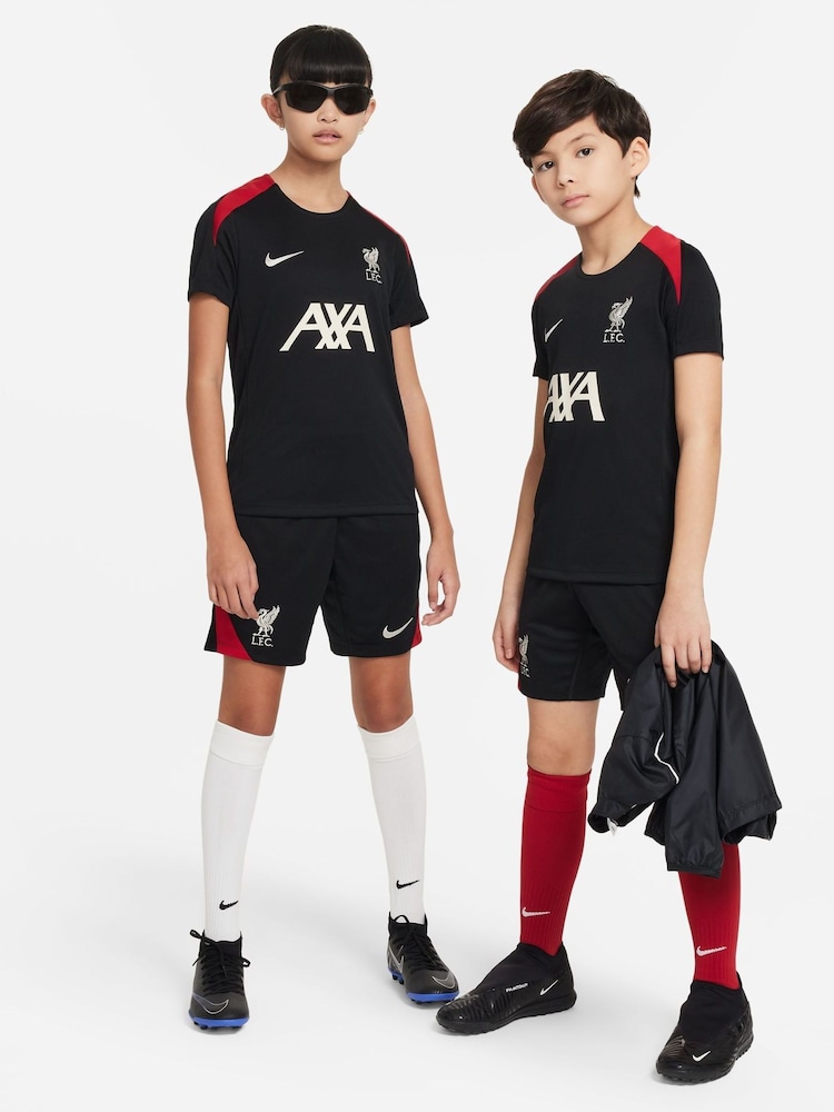 Nike Black Liverpool FC Strike Football Top - Image 8 of 8