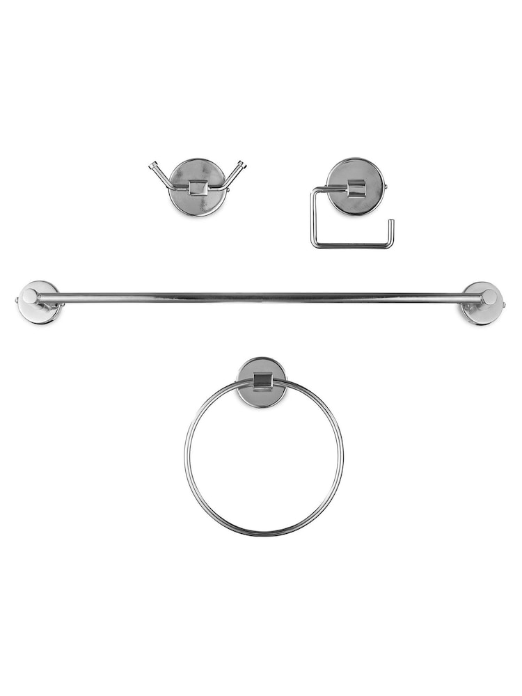 Our House Set of 4 Chrome Bathroom Fittings - Image 1 of 1