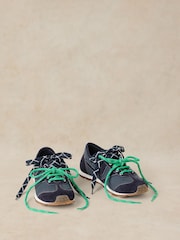 White Stuff Blue Quinn Trainers - Image 2 of 4