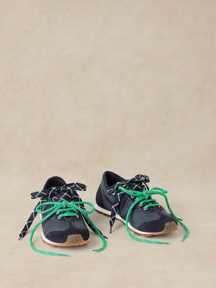 White Stuff Blue Quinn Trainers - Image 2 of 4 White Stuff Blue Quinn Trainers - Image 2 of 4