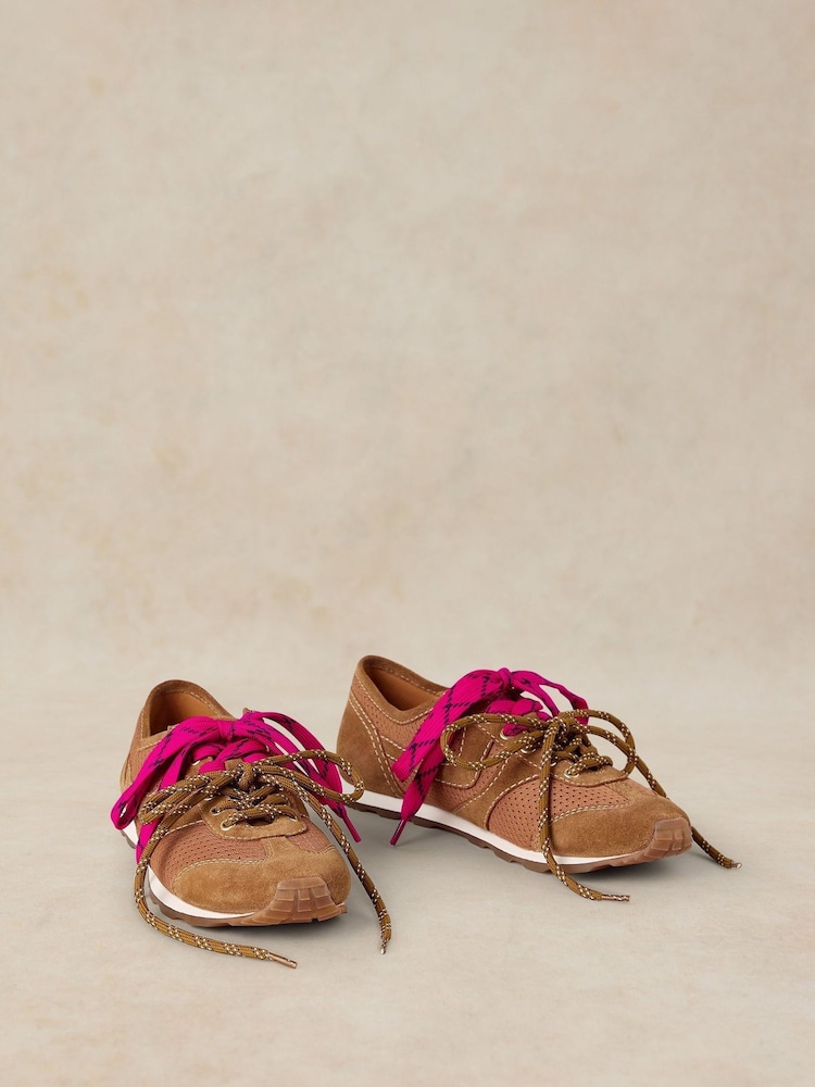 White Stuff Brown Quinn Trainers - Image 2 of 4 White Stuff Brown Quinn Trainers - Image 2 of 4