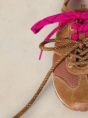 White Stuff Brown Quinn Trainers - Image 4 of 4