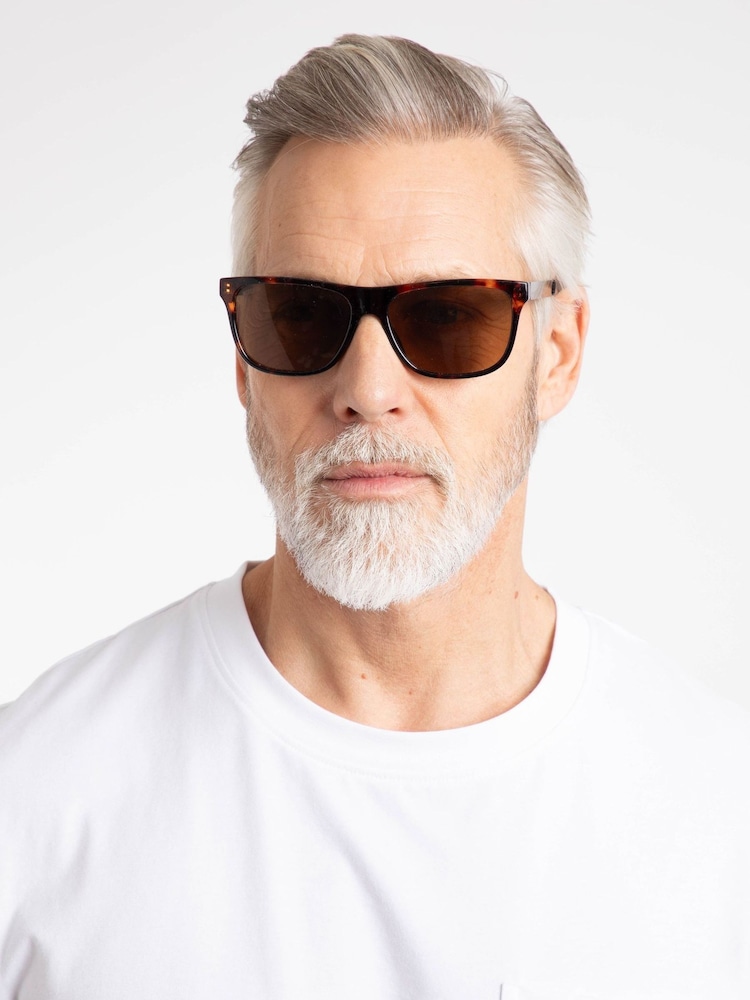 Weird Fish Brown Charlton Sunglasses - Image 1 of 4 Weird Fish Brown Charlton Sunglasses - Image 1 of 4