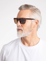 Weird Fish Brown Charlton Sunglasses - Image 2 of 4