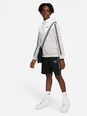 Gris/Blanc - Sweat à capuche Nike Repeat à fermeture éclair complète - Image 3 de 6