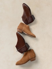 White Stuff Mae Leather Pony Ankle Boots - Image 4 of 5