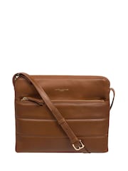Pure Luxuries London Finola Nappa Leather Cross-Body Bag - Image 6 of 6
