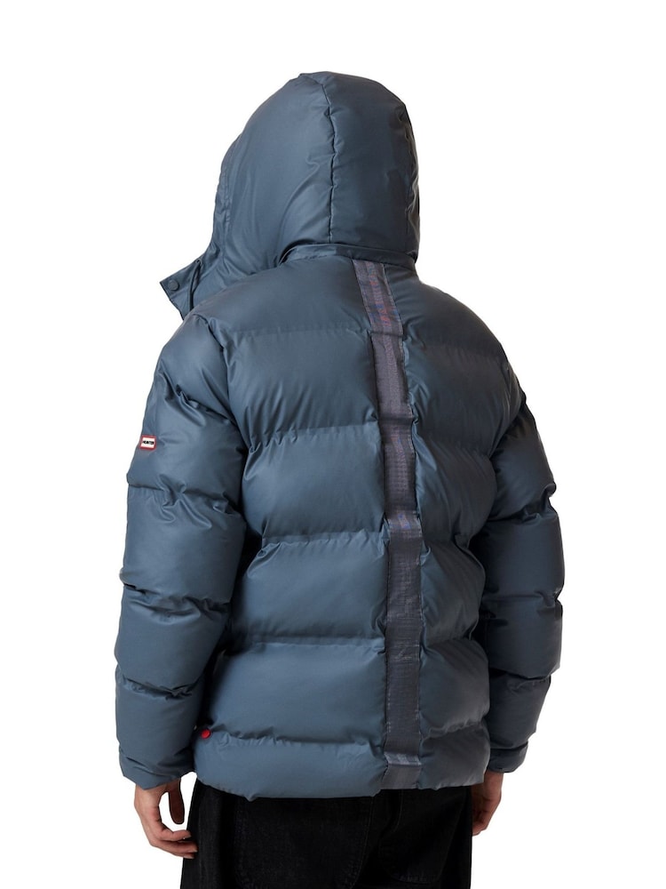 Hunter Blue Wiley Sonic Welded Puffer Jacket - Image 2 of 6 Hunter Blue Wiley Sonic Welded Puffer Jacket - Image 2 of 6