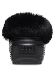 Crocs Black Stomp Lined Winter Clogs - Image 3 of 4