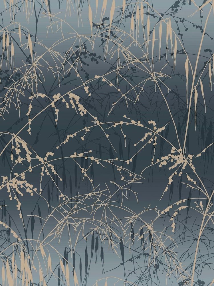 Clarissa Hulse Smoke Meadow Grass A4 Wallpaper Sample - Image 2 of 3 Clarissa Hulse Smoke Meadow Grass A4 Wallpaper Sample - Image 2 of 3
