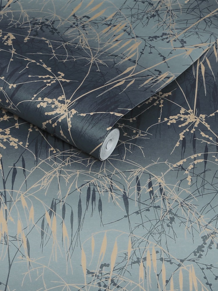 Clarissa Hulse Smoke Meadow Grass A4 Wallpaper Sample - Image 3 of 3 Clarissa Hulse Smoke Meadow Grass A4 Wallpaper Sample - Image 3 of 3