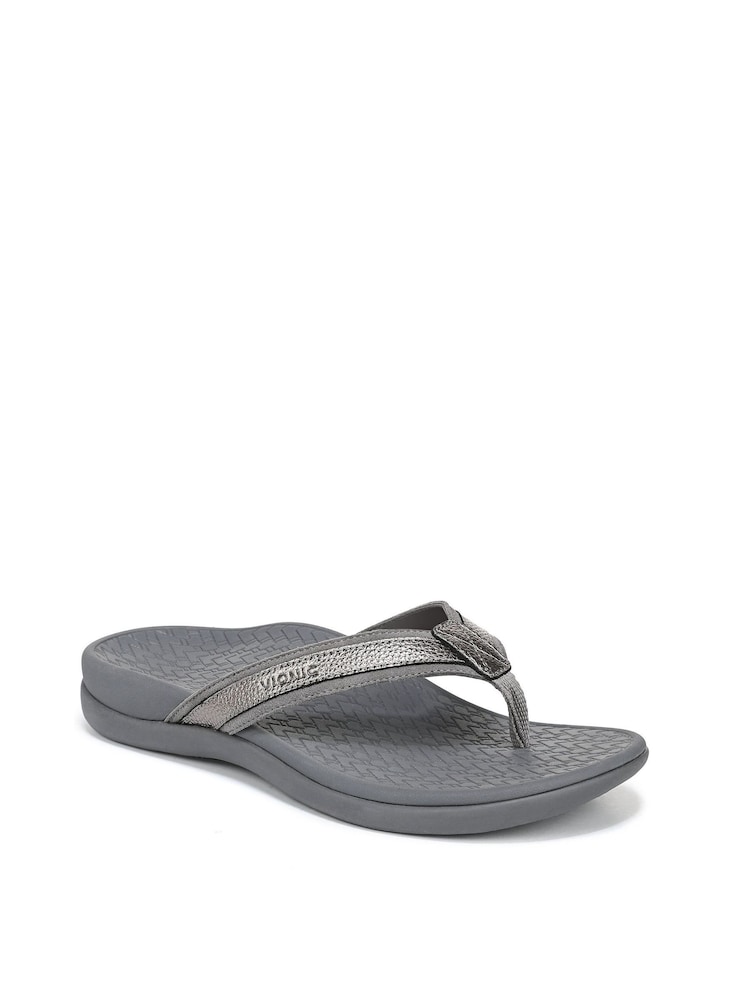 Vionic Silver Tide 2.0 Regular Fit Arch Support Toe Post Sandals - Image 2 of 5 Vionic Silver Tide 2.0 Regular Fit Arch Support Toe Post Sandals - Image 2 of 5