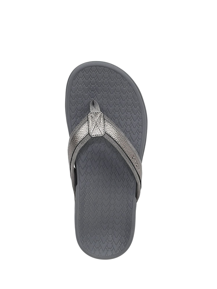 Vionic Silver Tide 2.0 Regular Fit Arch Support Toe Post Sandals - Image 5 of 5 Vionic Silver Tide 2.0 Regular Fit Arch Support Toe Post Sandals - Image 5 of 5