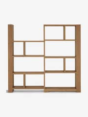 Dark Bronx Oak Effect Extending Shelving Unit - Image 3 of 10