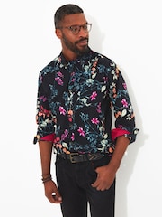 Joe Browns Black Pop of Colour Shirt - Image 1 of 5