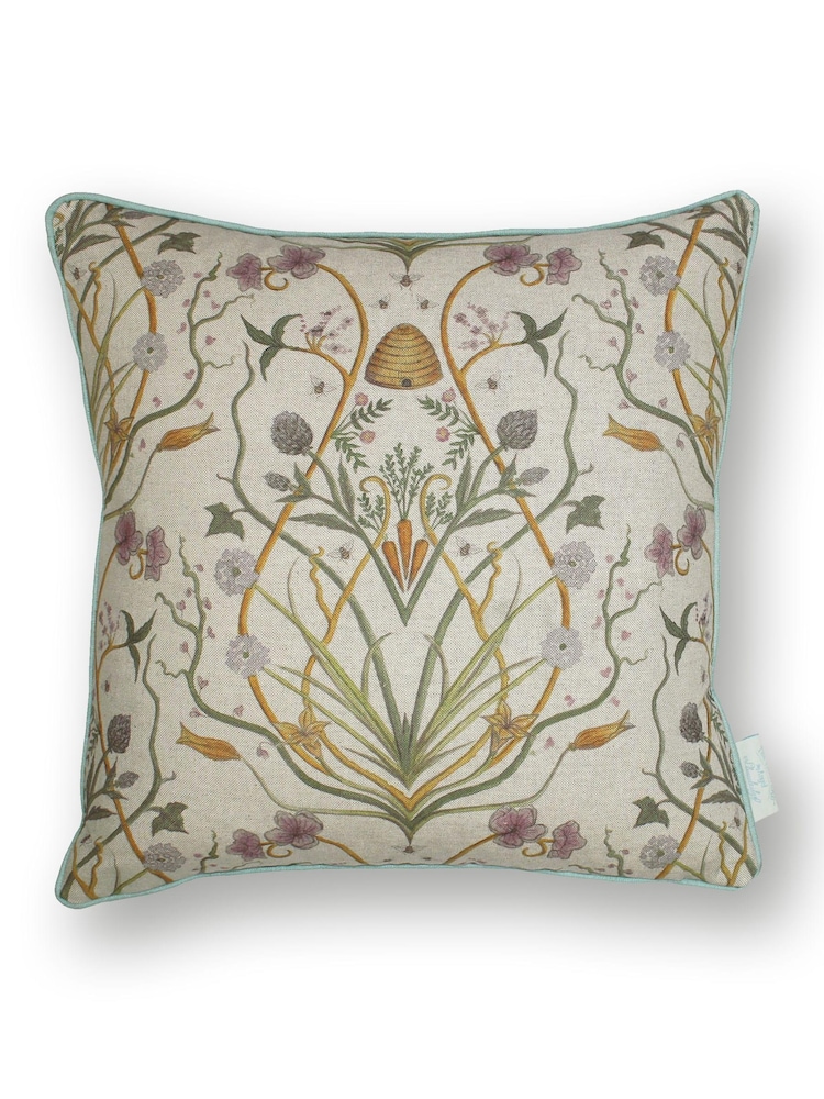 The Chateau by Angel Strawbridge Natural Potagerie Linen Cushion - Image 4 of 4