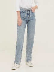 FatFace Blue Dalston Straight Jeans - Image 1 of 5