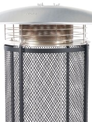 Pacific Black Garden Quadrilateral Outdoor Patio Heater - Image 4 of 5