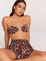 Victoria's Secret Animal Leopard Shorts - Image 3 of 6