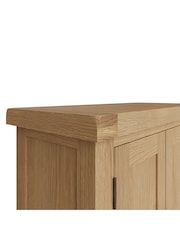 K Interiors Oak Canterbury Solid Wood Cupboard - Image 5 of 6